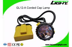 China High Performance LED Miners Cap Lamp 25000lux Brightness 1200 Battery Cycles supplier