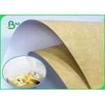 250GSM - 360GSM Food Grade White Top Kraft Liner Paper For Food Packing for sale
