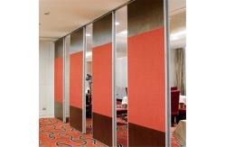 China Movable Partition Walls Hotel Lobby Hall Sliding Soundproof With Fireproof supplier