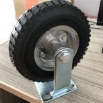 250-4 Rubber Caster Wheels Heavy Duty For Hand Cart for sale
