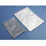 Plain Silver Three Side Seal Aluminium Foil Pouch Small for Electronic Products for sale