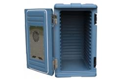 China Mobile Front Loading Insulated Food Pan Carrier 120L supplier