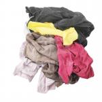 Mixed Color 100% Cotton T Shirt Industrial Wiping Rags Cutting Used Clothes Cotton Cleaning Cloth Rags for sale