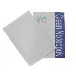 100% Virgin Pulp Cleanroom Paper Notebook Stapled Ruled Line / Graph Line for sale