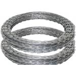 Galvanized 450mm 18inch Chain Link Razor Barbed Wire Spiral for sale