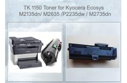 China Kyocera ECOSYS Toner M2135dn TK1150 Toner Cartridge Black With Chip supplier