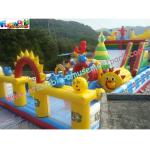 Giant Inflatable Amusement Parks Funcity Games Customized For Kids for sale