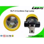 Safety Head Cordless Mining Cap Lamps Led Helmet Light 2.2ah Battery Capacity for sale