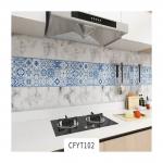 Self Adhesive Removable Decorative Tile Stickers for Wall Peel and Stick Moroccan Tiles Backsplash Waterproof Kitchen for sale