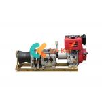 Precision 3 Ton Diesel Engine Powered Winch Offers 12 RPM Rotational Speed for sale