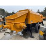 HBT6013C-5 Used Concrete Trailer Pump 2019 Shacman Concrete Equipment for sale