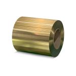 304 0.28mm Thick PVD Gold Hairline Finish Color SS Coil for sale