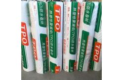 China Weldable Tpo Thermoplastic Polyolefin Membrane For Waterproofing Of Planting Roofs supplier