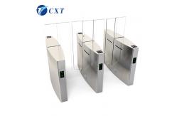 China High Security Glass Swing Turnstile Access Control Multifunctional 510H supplier