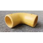 High Strength FRP Connectors Handrail Fence Fittings Fiberglass Tee / Pipe Connector Tube Elbow for sale