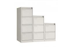 China Cylinder Lock Metal Clothes Storage 4 Drawer Filing Cabinet supplier