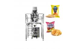 China Potato Chips Pillow Bag Vertical Packing Machine Weighing 50g 100g Automatic supplier