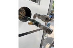 China Building Material Difficult Flammability Test Apparatus DIN 4102-15 B1 Level supplier