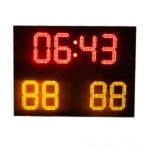 Small Ultrathin Full Color Electronic Soccer Scoreboard With Wireless Control for sale