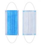 Disposable 3 Ply Face Mask , Earloop Medical Grade Face Mask For Personal Safety for sale
