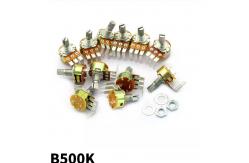 China ROHS B500k Potentiometer With Switch 200V AC Electric Guitar supplier