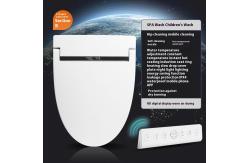 China Toilet Intelligent Bidet Seat With Soft Close Lid Automation Water Cleaning Model supplier