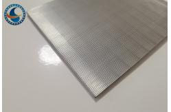 China Stainless Steel Wedge Wire Screen Panels for Food Filtration supplier