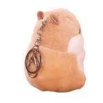 Chubby Hamster Plush Keychain Bag Pendant Birthday Present Mini Plush Doll