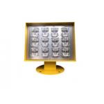 Lighting Protection Solar Powered Aircraft Warning Lights Anti Aging 1600cd for sale