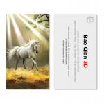 3D Flip Changing Business Card Lenticular Printing Services For Business for sale