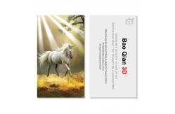 China Durable 3D Lenticular Business Card Printing Animation Effect For Promotion supplier