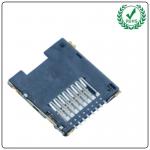 1.48H Push Push Smart Card Socket , TF Memory Card Socket For PCB for sale