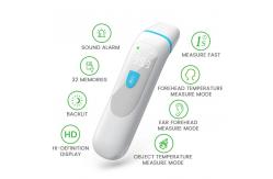 China Forehead Ear LED Display Infrared Digital IR Thermometer supplier