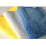 Soft Polyester Microfiber Cloths For Car Wash Cleaning , Automotive Microfiber Towels for sale