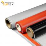 Silicone coated fiberglass fabric for Ev Car Fire Blanket Electric vehicle fire blanket safety equipment for sale