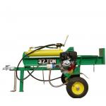 100mm Gasoline Wood Chipper Precision Horizontal Log Splitter for sale