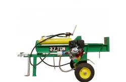 China 100mm Gasoline Wood Chipper Precision Horizontal Log Splitter supplier