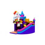 UL Combo 0.55mm Inflatable Unicorn Bounce House for sale