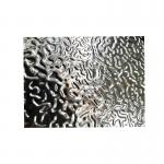SS304 Stainless Steel Water Ripple Sheet Plate 0.8mm PVD Color Hot Rolled Stamped Sheet for sale