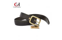 China Multicolor Mens Braided Leather Belt For Jeans Cowhide Material supplier