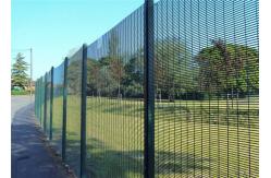 China 358 Anti Climb Welded Mesh Fencing High Security Galvanized + Pvc Coated supplier