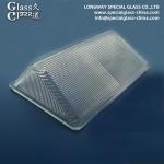 High Clarity Borosilicate Glass Lamp Cover For Industrial Light for sale