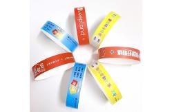 China Waterproof Tyvek Paper Wristbands supplier