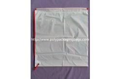 China White Lightweight Durable Drawstring Storage Bags With Two PP Drawstring supplier