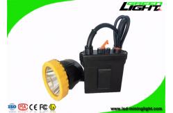 China 1000mA 3.7W Mining Hard Hat Lights 50000Lux ABS Corded supplier