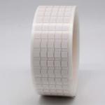 5x5mm 1mil White Matte High Temperature Resistant Polyimide Label for sale
