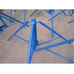 Folding Tripod and fork head, for holding steel props in slab formwork construction for sale