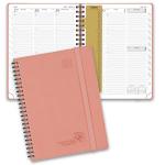 Weekly Planner 2023-2023 Pink Academic Planner With Hourly Timetable And Plastic Ruler for sale