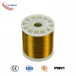 Enameled Ni80Cr20 wire 0.015mm with good insulation performance
