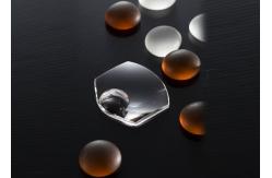 China 32mm Scratch Resistant Sapphire Crystal Round Rectangular Step Shape supplier